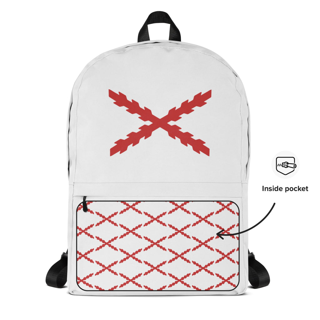 Mochila Cruz de Borgoña - LaFlamencadeBorgoña