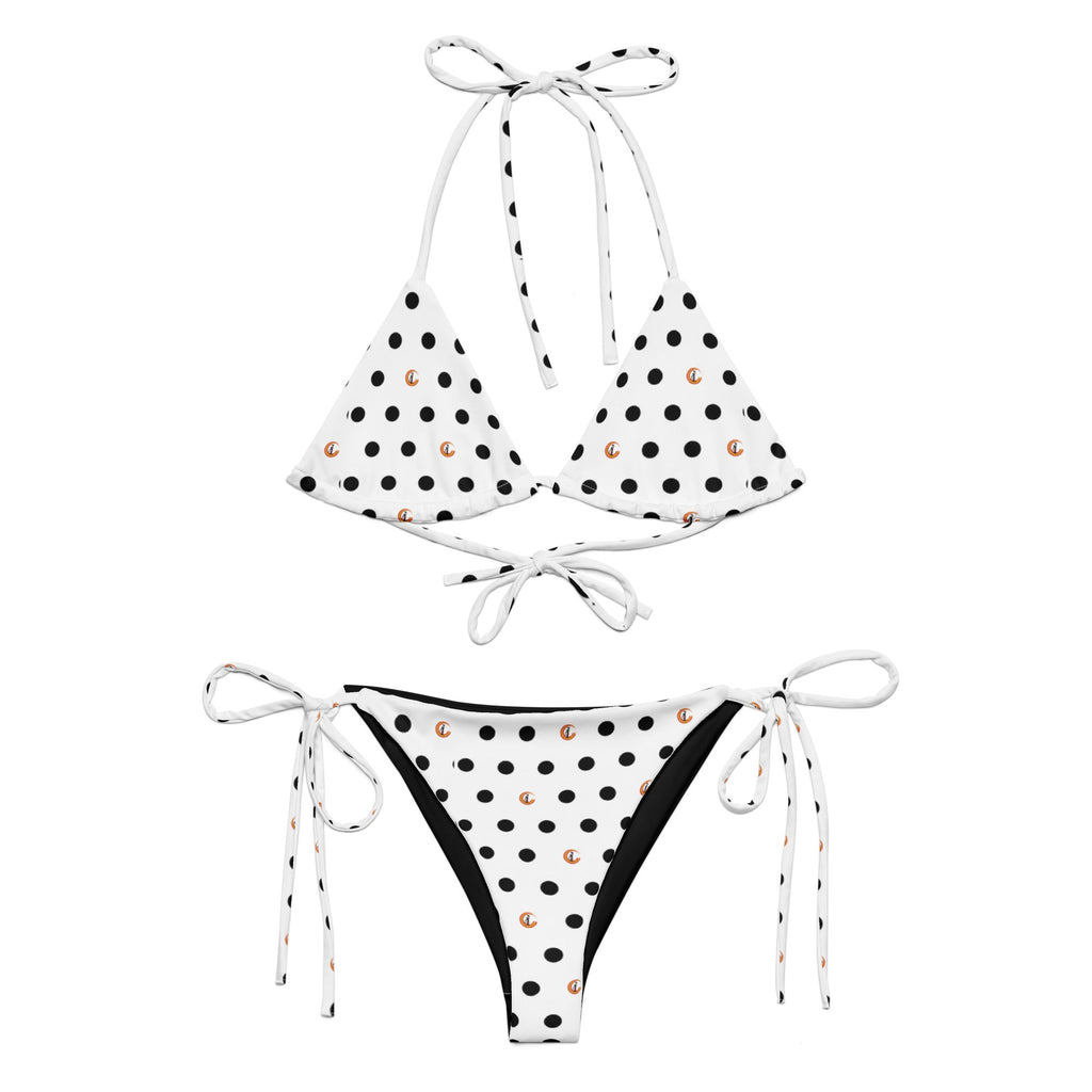 Bikini de triángulo Lunares La Flamenca de Borgoña - LaFlamencadeBorgoña