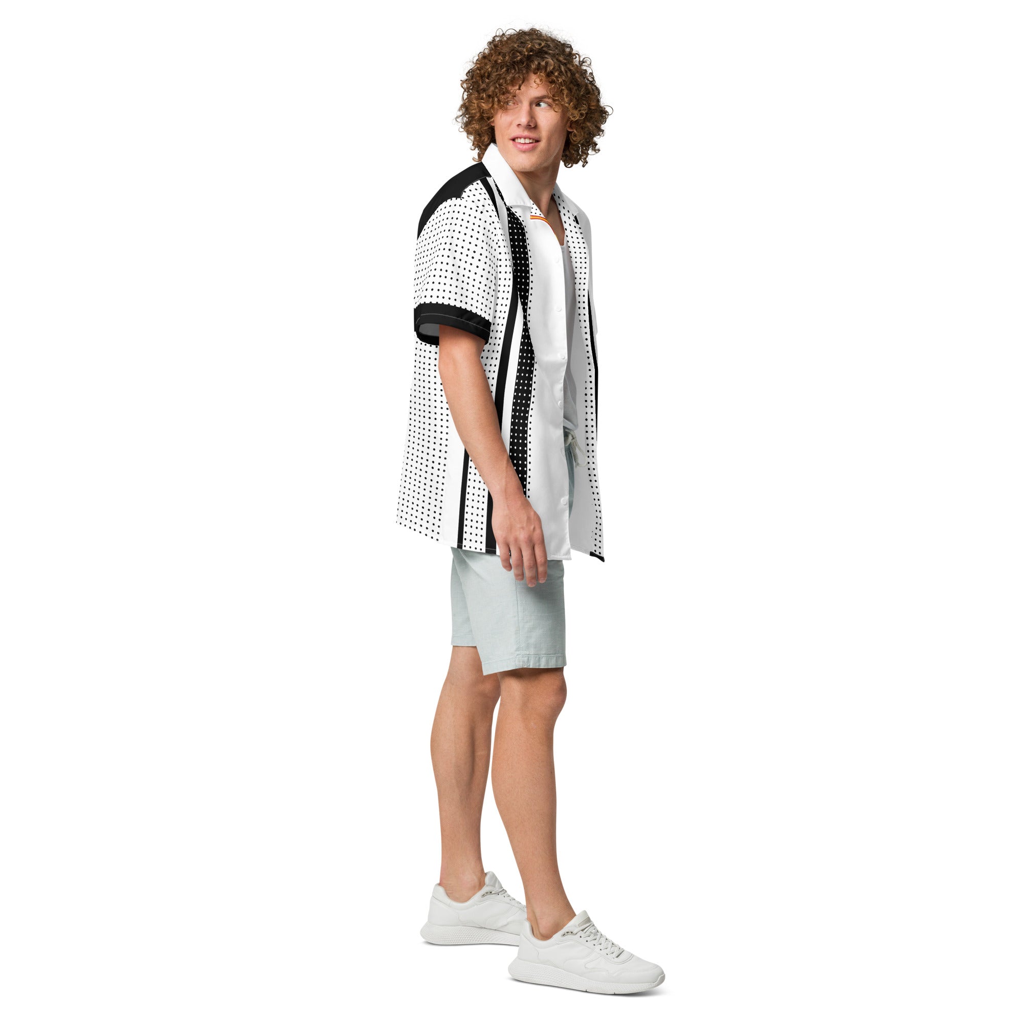 Comprar Camisa Lunares y Bandera España manga corta unisex Bandera España La Flamenca de Borgoña Patricia Muñoz VOX