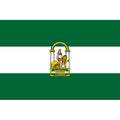 Bandera de Andalucía 70x100 cm Poliéster
