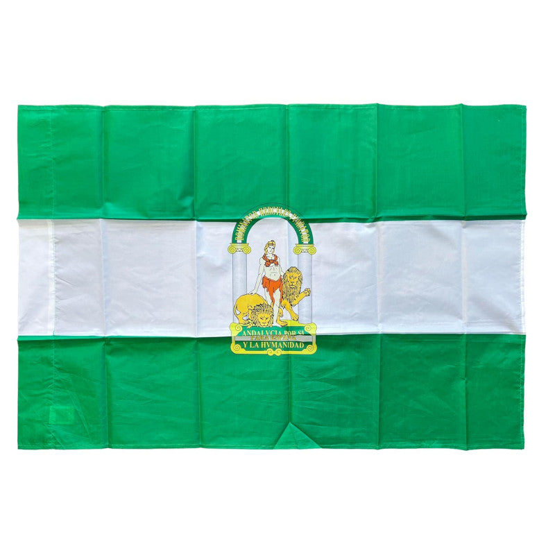 Bandera de Andalucía 60x90 cm Poliéster