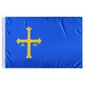 Bandera del Principado de Asturias 150x90 cm Satén