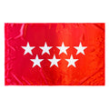 Bandera de la Comunidad de Madrid 150x90 cm Satén