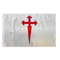 Bandera de la Cruz de Santiago 150x90 cm Satén