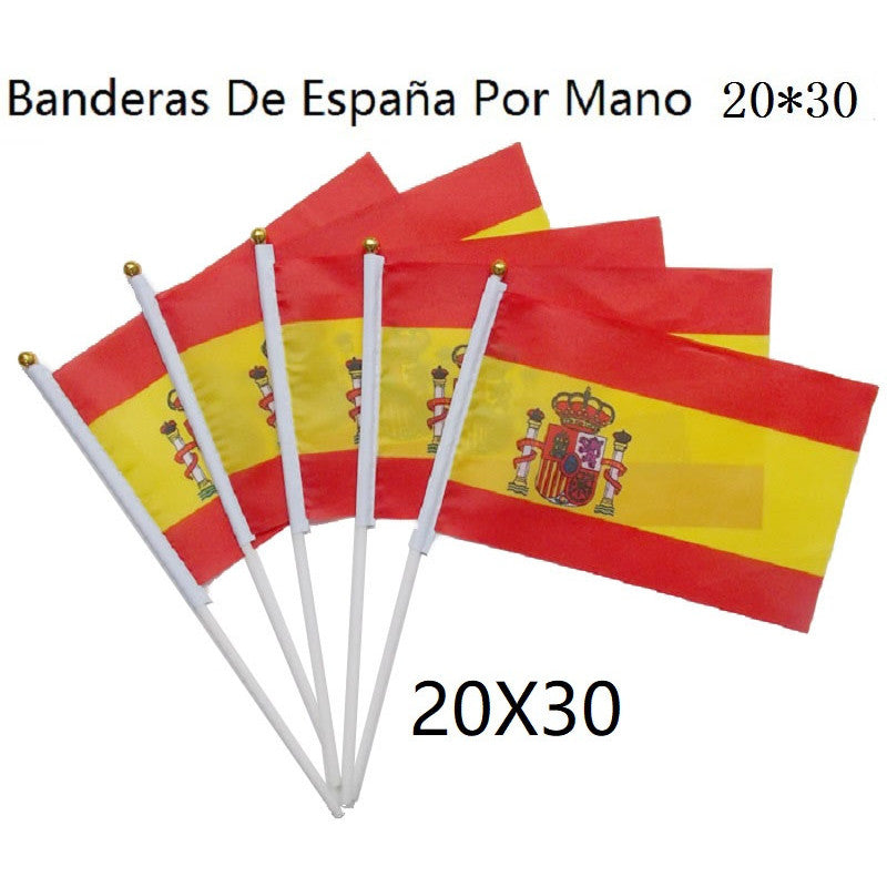 Bandera de mano España 20X30CM