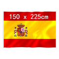 Bandera de España 150x225 cm Satén