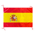Bandera de España con 4 Cintas 150x90 cm Satén