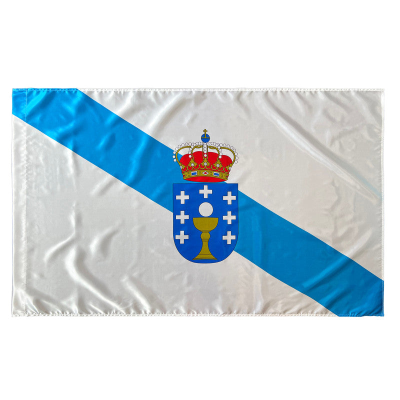 Bandera de Galicia 150x90 cm Satén
