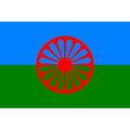 Bandera Gitana 150x90 cm poliéster Gypsy Romani people