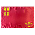 Bandera de la Región de Murcia con 2 Ojales metálicos 60x90 cm Satén