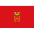 Bandera de la Comunidad Foral de Navarra 70x100 cm Poliéster