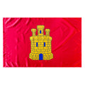Bandera del Reino de Castilla 150x90 cm Satén