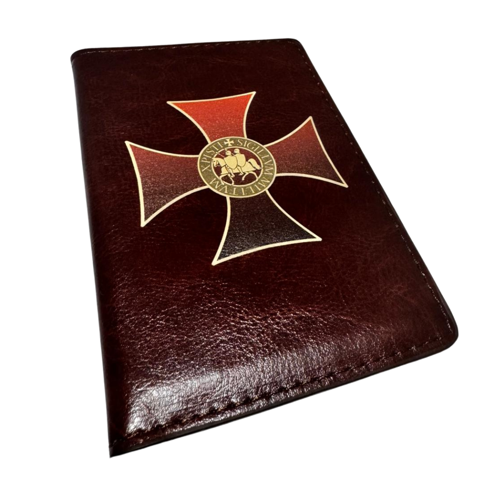 Cartera Funda Pasaporte Cruz de los Caballeros Templarios