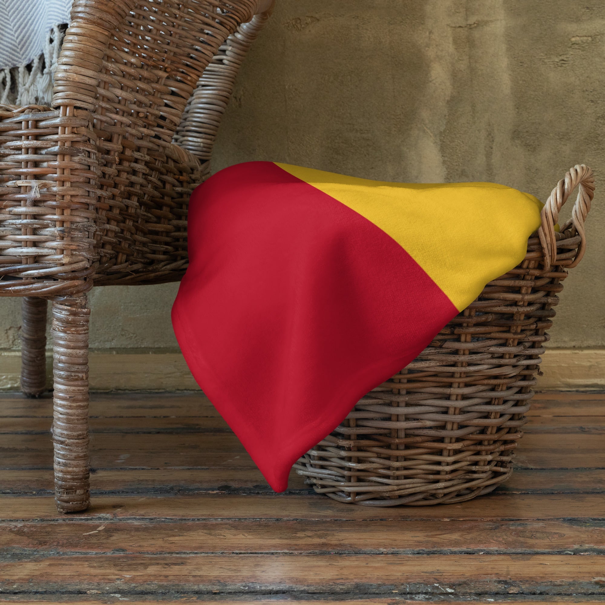 Manta Águila San Juan y Bandera de España