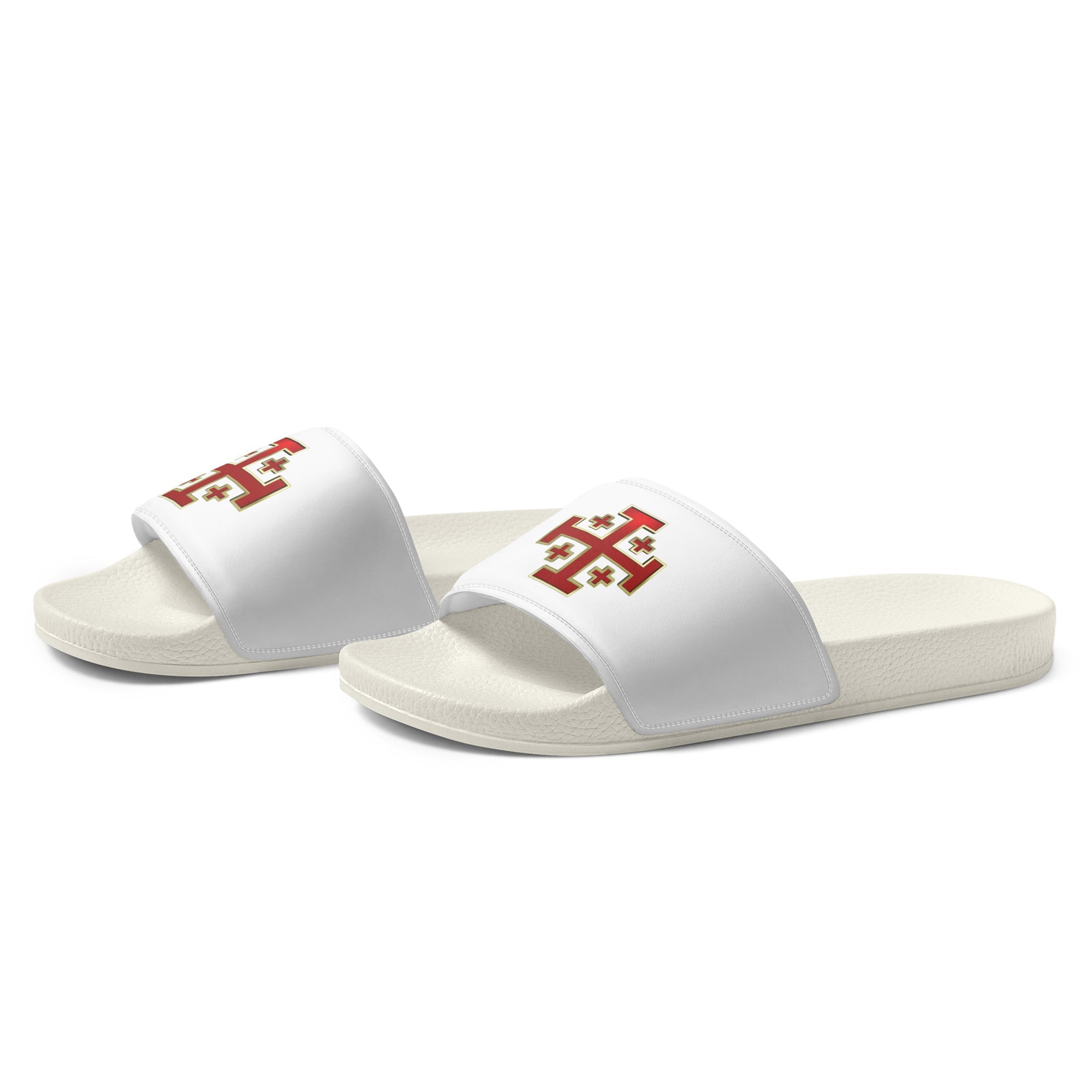 Comprar Sandalias Chanclas Cruz Templarios Bandera España La Flamenca de Borgoña Patricia Muñoz VOX