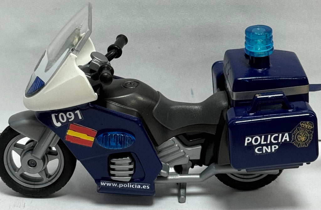 Playmobil Custom Policía Nacional MOTO personalizado