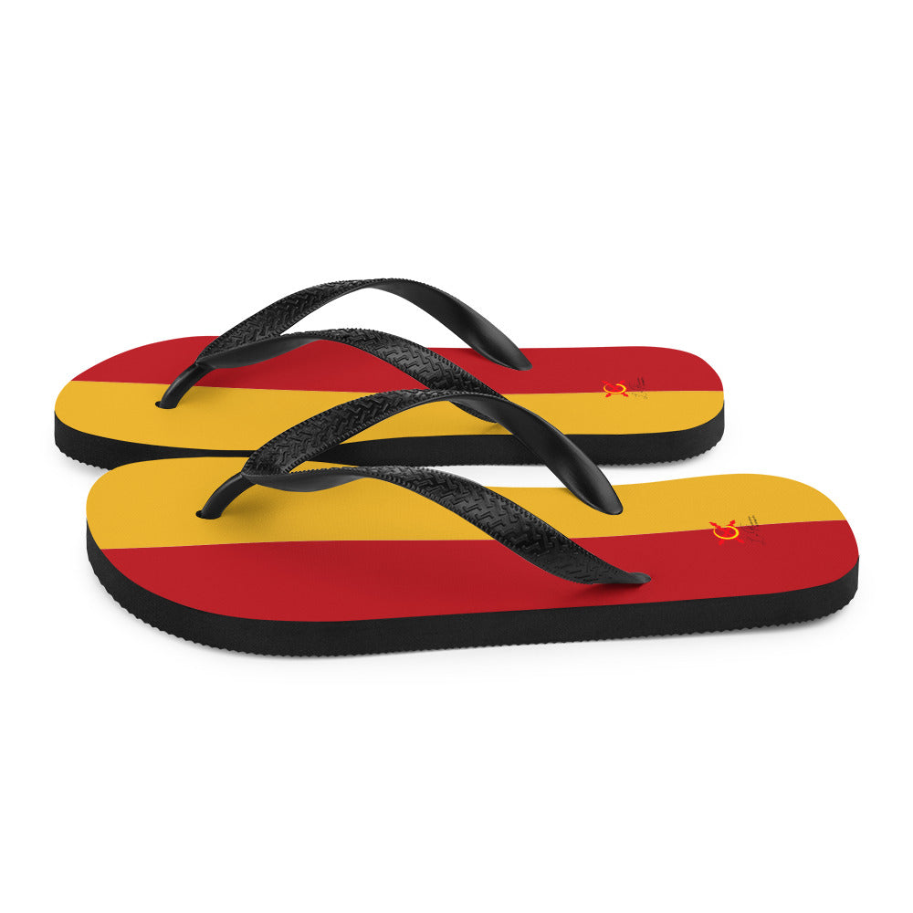 Comprar Chanclas Bandera de España Bandera España La Flamenca de Borgoña Patricia Muñoz VOX