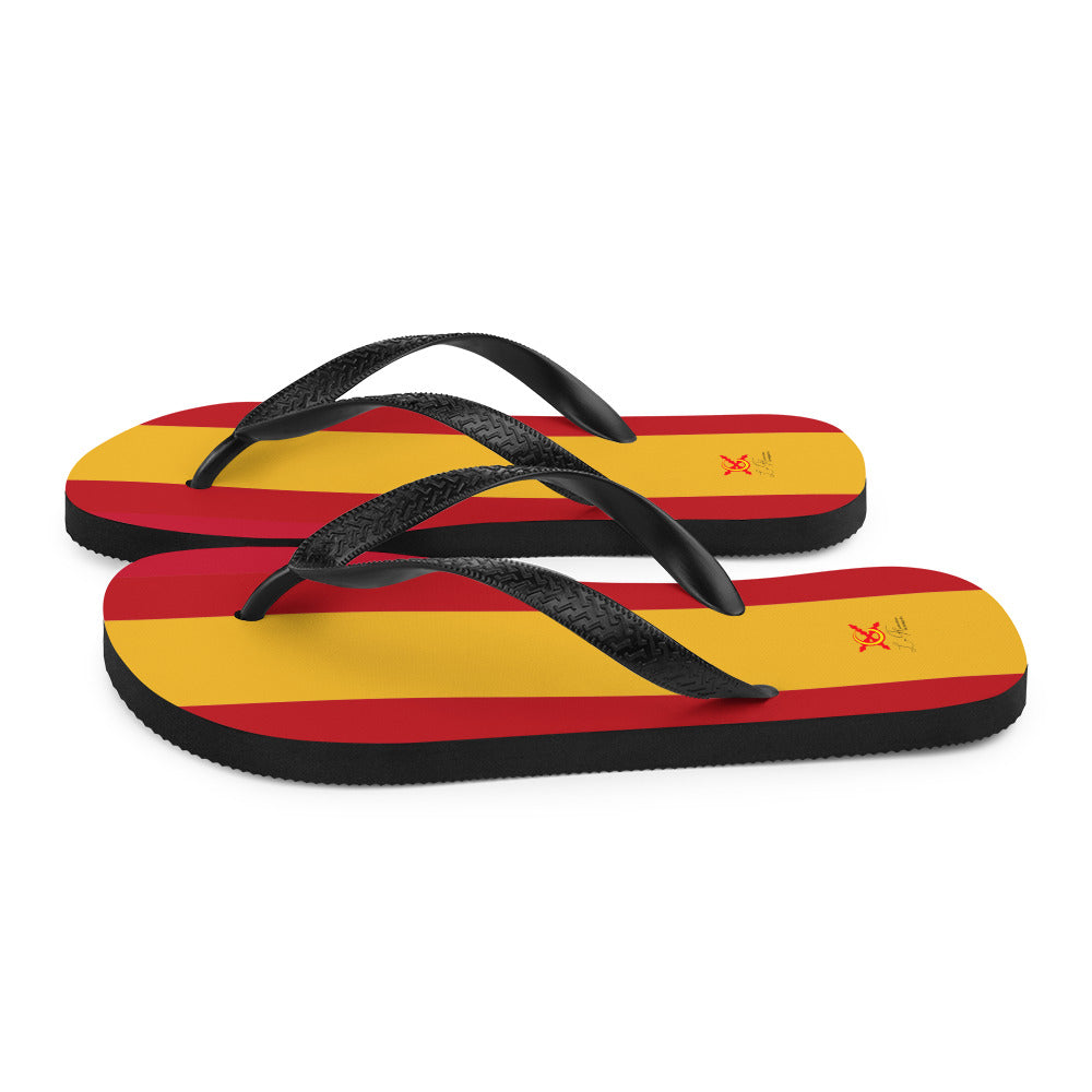 Comprar Chanclas Bandera de España Bandera España La Flamenca de Borgoña Patricia Muñoz VOX