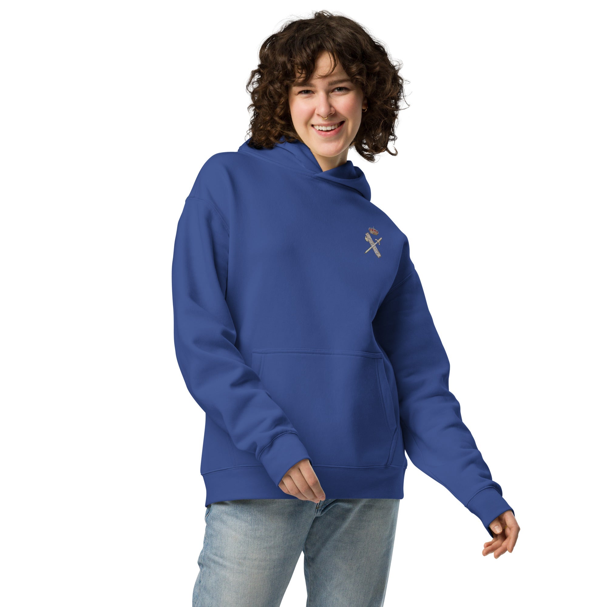 Comprar Sudadera Guardia Civil oversize unisex Bandera España La Flamenca de Borgoña Patricia Muñoz VOX