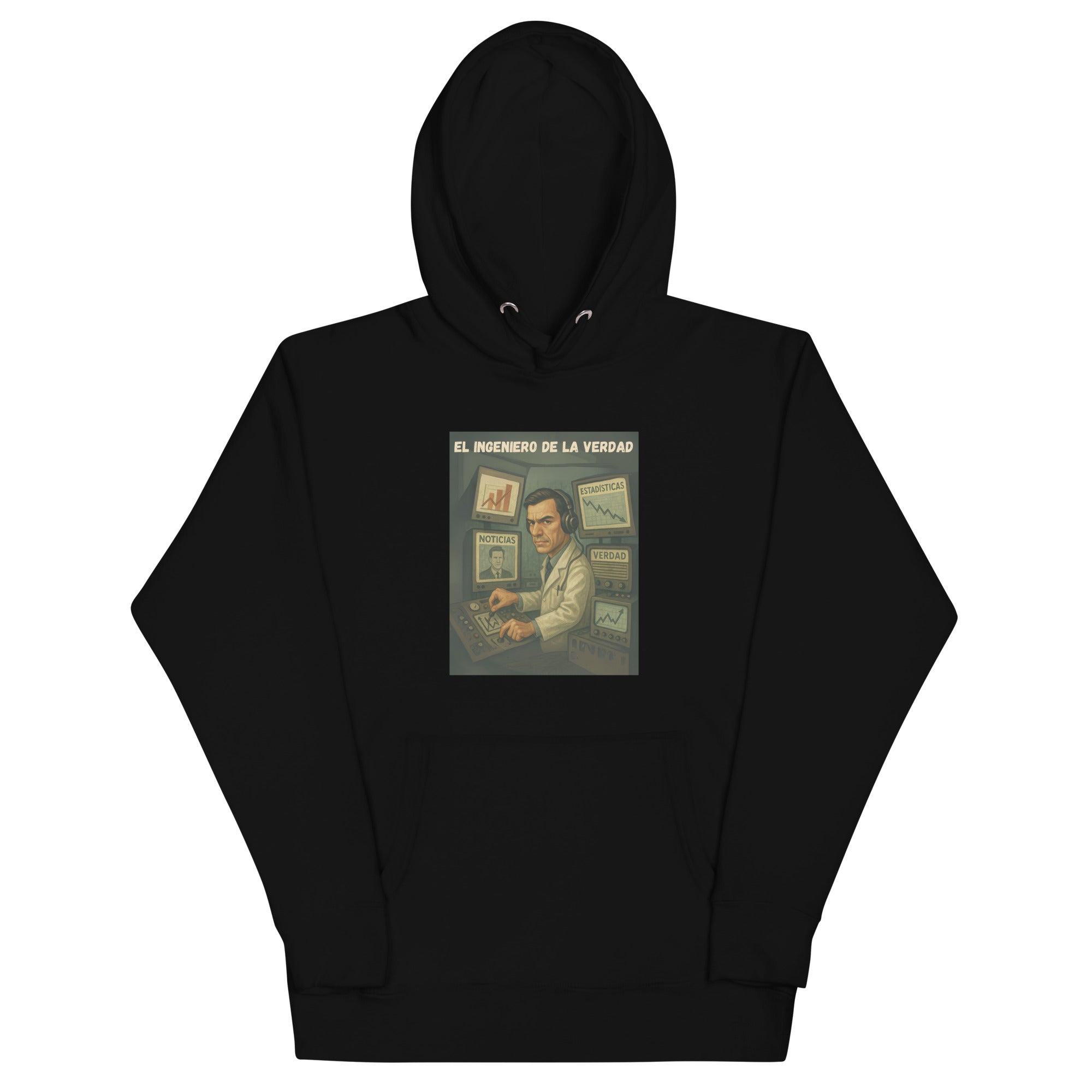 Comprar Sudadera "El ingeniero de la Verdad" Bandera España La Flamenca de Borgoña Patricia Muñoz VOX